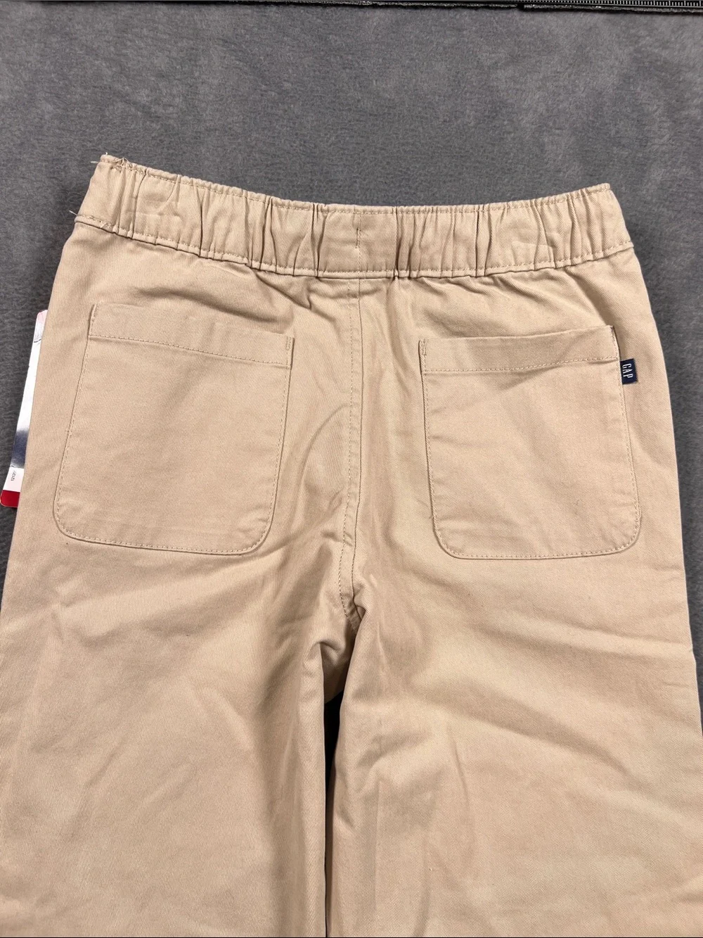 GAP Men’s Light Tan Drawstring Chino Joggers